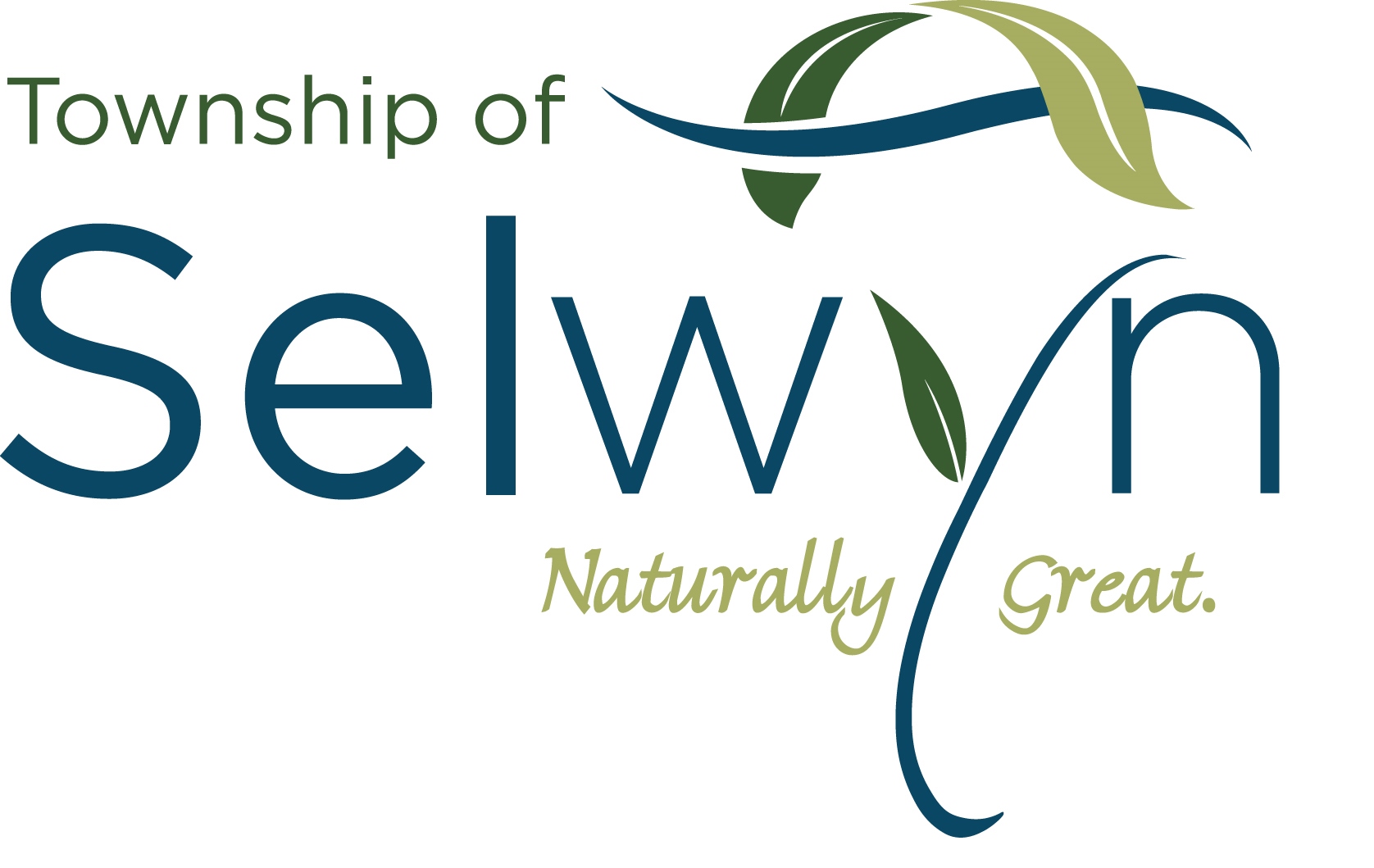 Selwyn Township Logo with Tagline "Naturally Great"