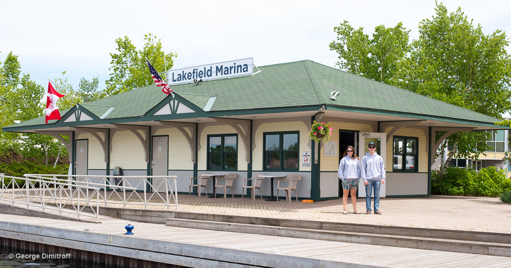 Photo of Lakefield Marina along the Otonabee River