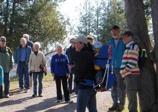 Group on Spring Nature Hike