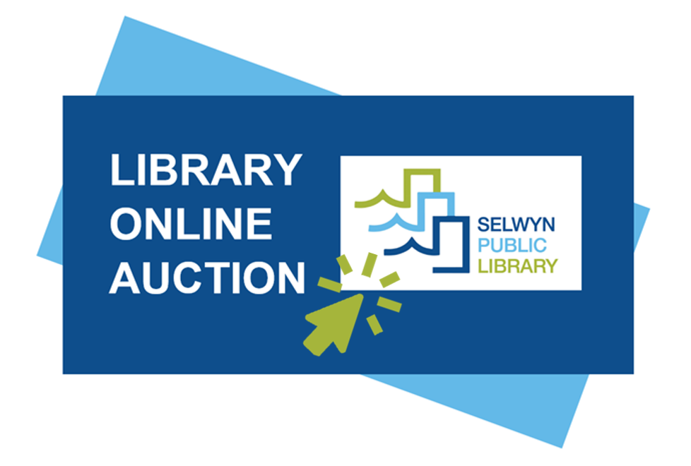 library online auction logo