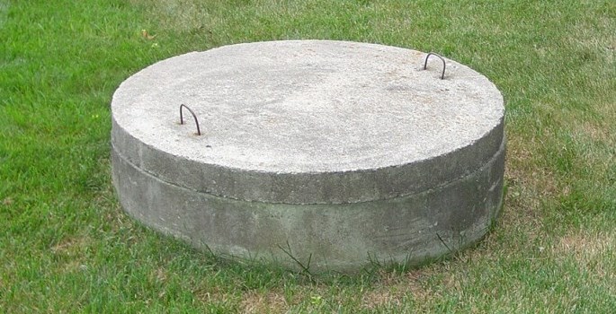 Photo of dug well cover