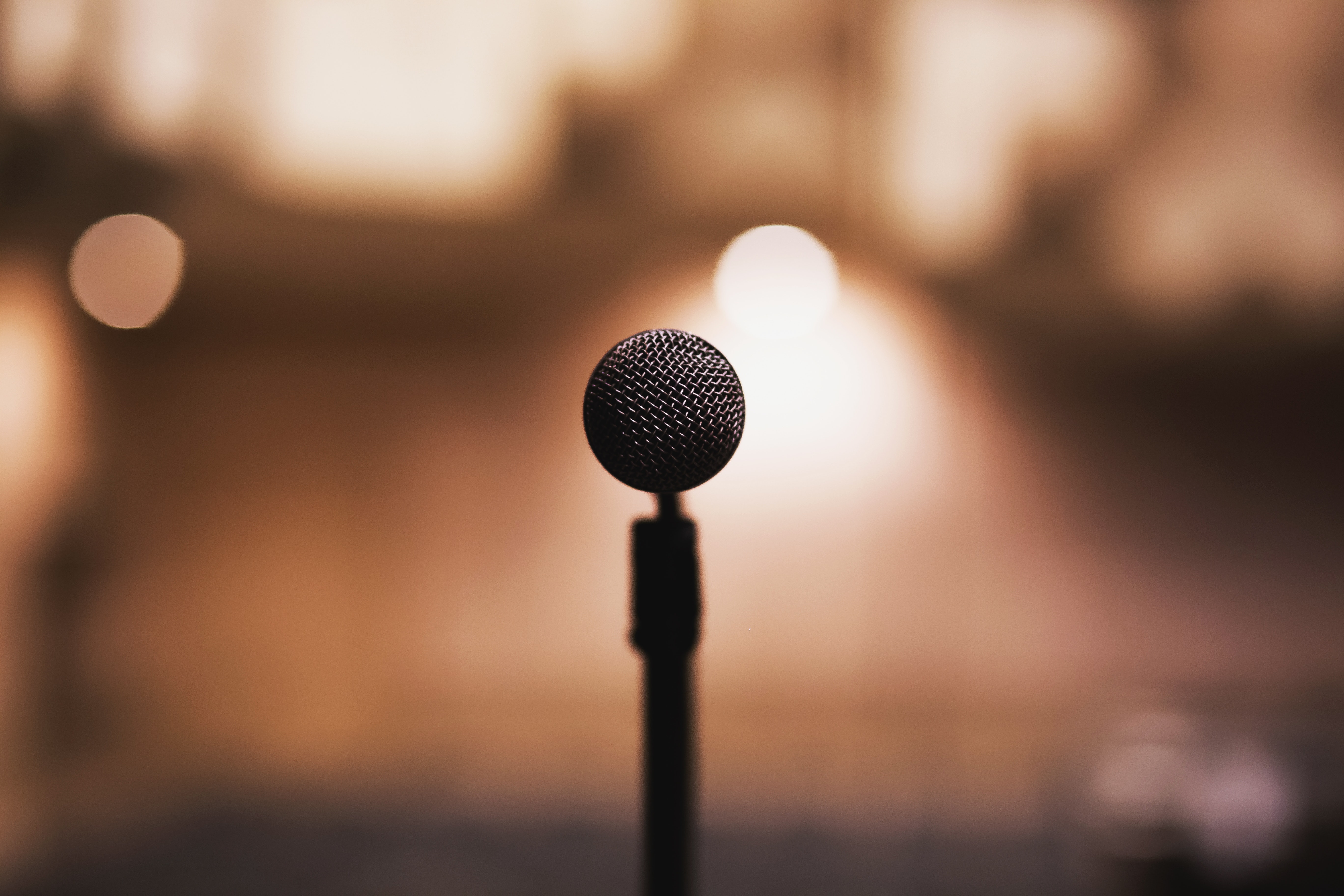 Image of a microphone