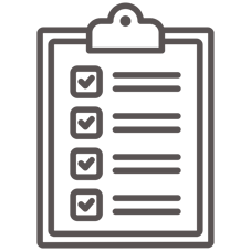 Clip Board with Checklist